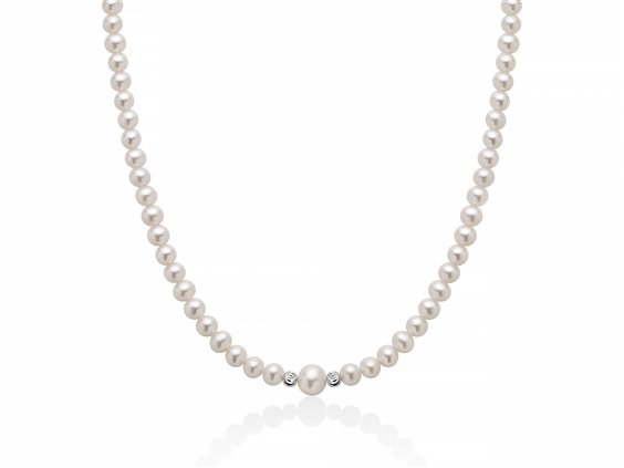 Collana Miluna Donna COLLANE PERLE BOULE E FANTASIA in Perle Perla PCL6444 - PCL6444